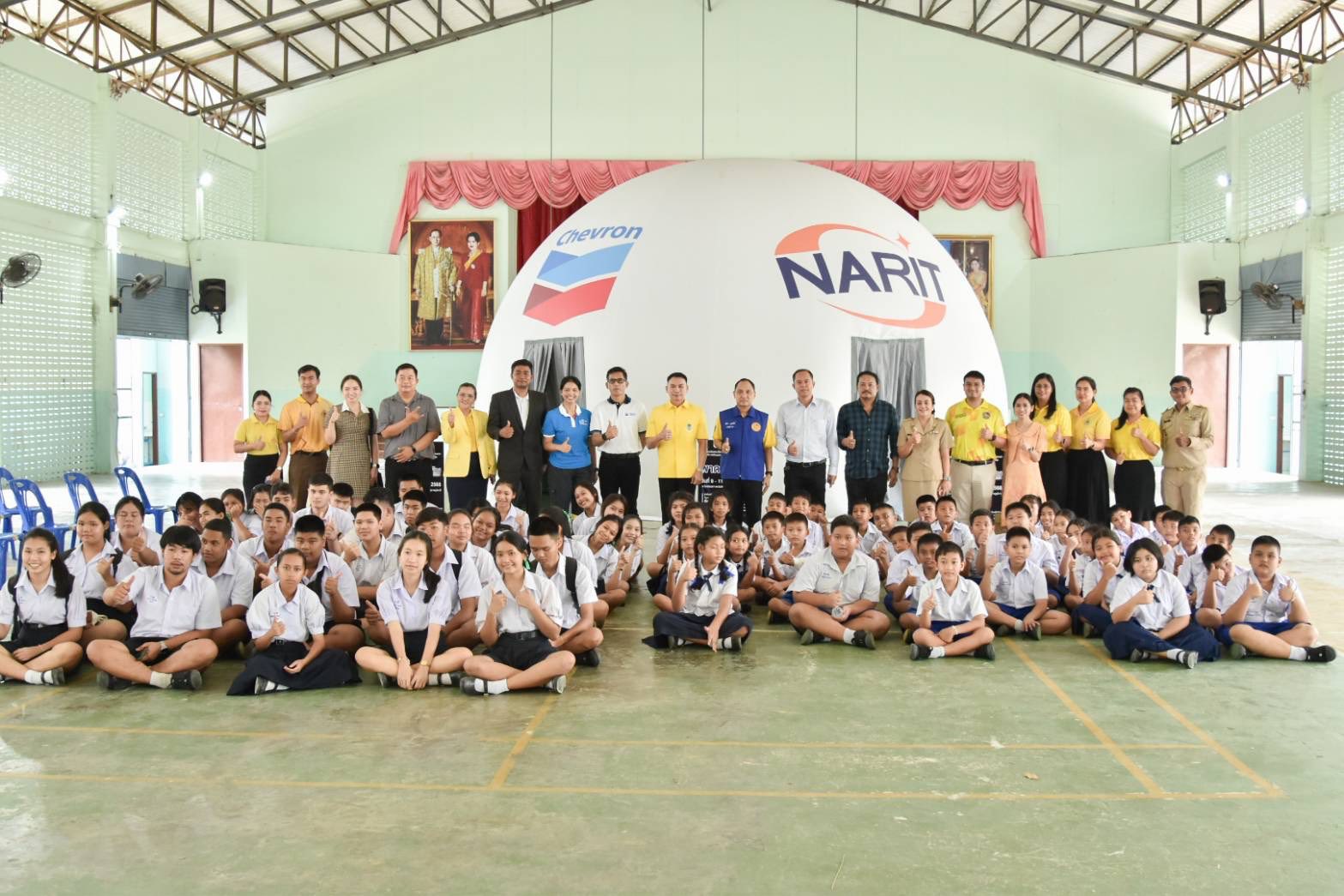กิจกรรมพาดาวมาหาน้อง ท้องฟ้าจำลอง ซึ่งหอดูดาวเฉลิมพระเกียรติ 7 รอบพระชนมพรรษา
