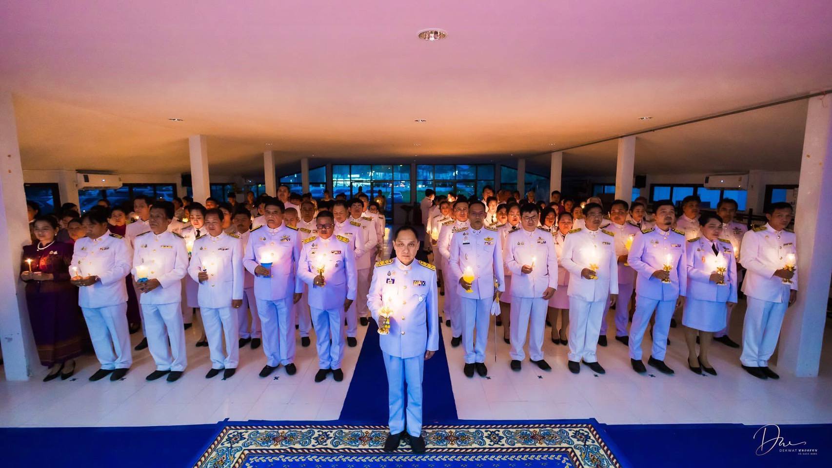 พิธีถวายเครื่องราชสักการะและวางพานพุ่ม และจุดเทียนถวายพระพรชัยมงคล เนื่องในโอกาสวันเฉลิมพระชนมพรรษา สมเด็จพระนางเจ้าฯ พระบรมราชินี