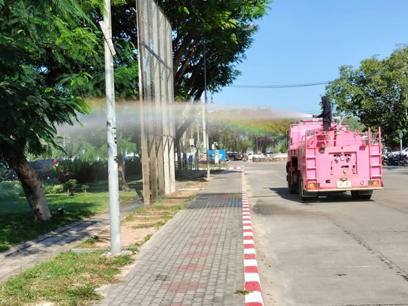 การปฎิบัติงานของพนักงานเทศบาล งานป้องกันและรักษาความสงบ